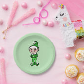 Kerst Party Elf Papier Borden Papieren Bordje (Feest)