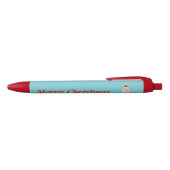 Kerst Party Jellyfish Custom Pen (Bovenkant)