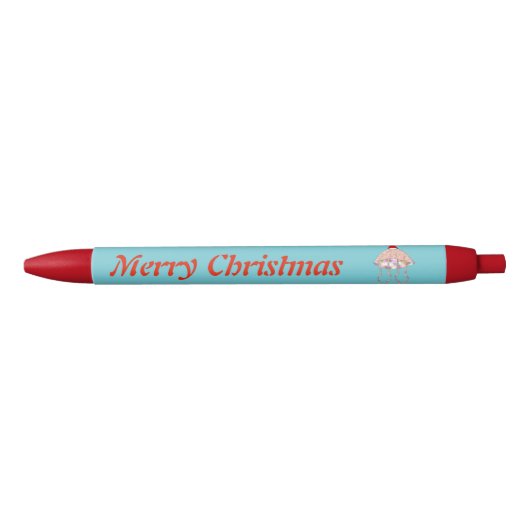Kerst Party Jellyfish Custom Pen (Voorkant)