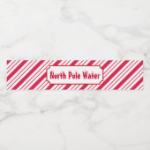 Kerst Party Waterfles Etiketten Stickers (Enkel label)