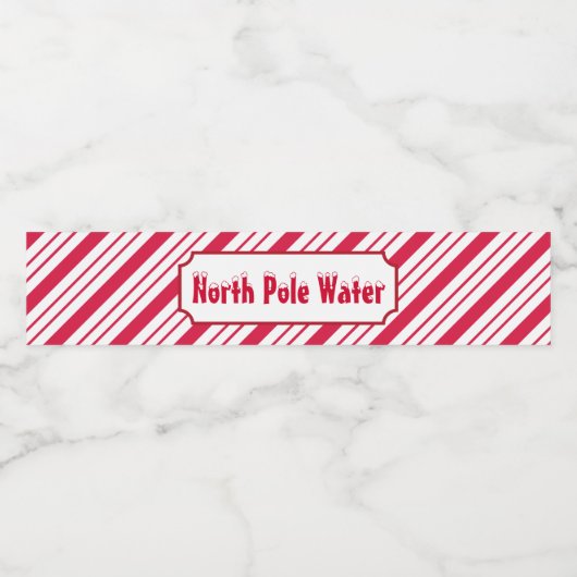 Kerst Party Waterfles Etiketten Stickers