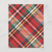 Kerst Pas getrouwd Foto Getrouwd en Vrolijke Kaart (Achterkant)