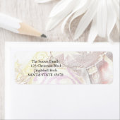 Kerst Pastel Ornamenten Etiket (Insitu)