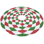 Kerst Patchwork Harlequin Patroon Kerstboom Rok (Gekanteld)