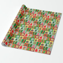 Kerst Patchwork Quiltpatroon Feestelijk