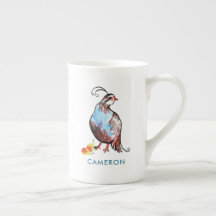 Kerst Patrijs Peer Schattig Boho Blauwe Vogels
