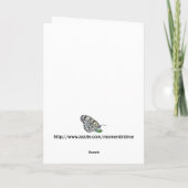 Kerst Patriottische Ornamenten, Vrolijk Kerstfeest Feestdagen Kaart (Achterkant)