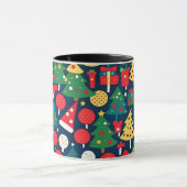 Kerst patroon 1 - Koffie Mok (Midden)