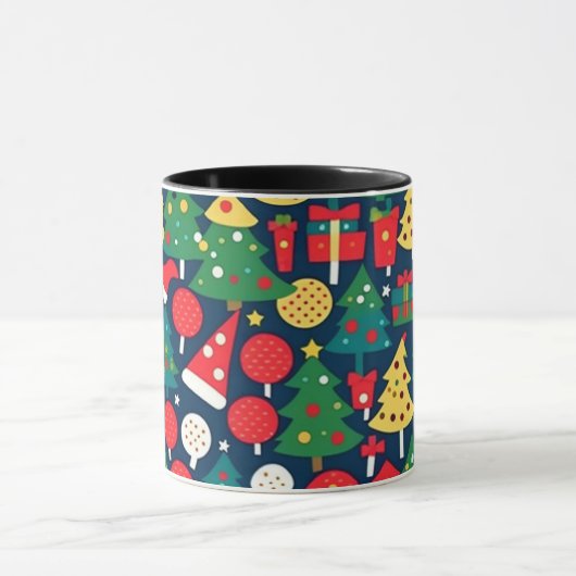 Kerst patroon 1 - Koffie Mok (Midden)