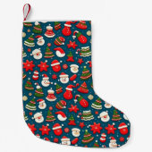 Kerst Patroon 4 - Stocking Kleine Kerstsok (Voorkant)
