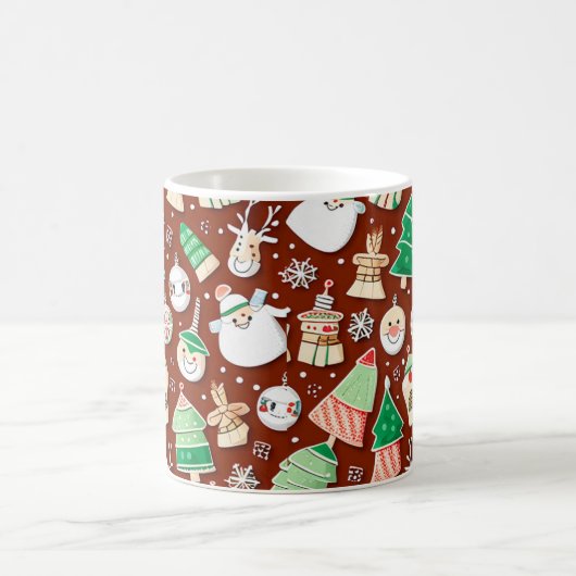 Kerst Patroon 7 - Mok (Center)