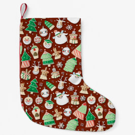 Kerst Patroon 7 - Stocking Kleine Kerstsok