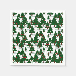 Kerst Patroon 9 - Papieren servet