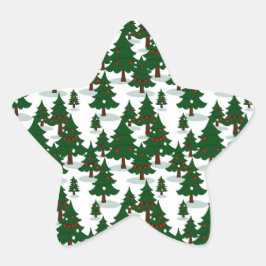 Kerst Patroon 9 - Sticker