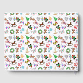 Kerst-patroon Guestbook Gastenboek (Achterkant)