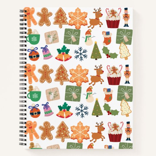 KERST PATROON NOTITIEBOEK (Voorkant)