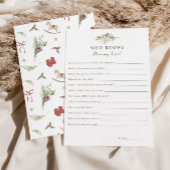 Kerst Patroon Wie kent Mama Beste Spel Kaart