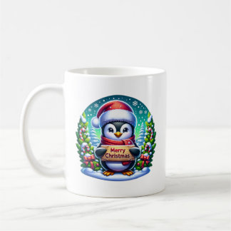 Kerst Penguin Koffiemok