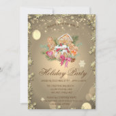 Kerst peperkoek koekjes sterren groen kaart (Voorkant)