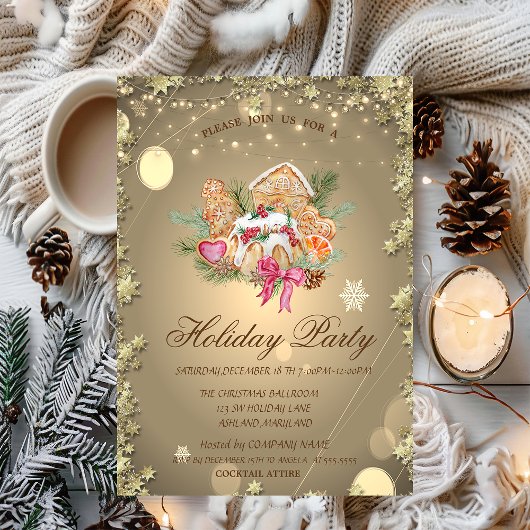 Kerst peperkoek koekjes sterren groen kaart