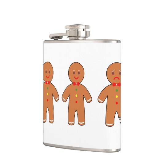 Kerst peperkoek mannen heupfles (Links)