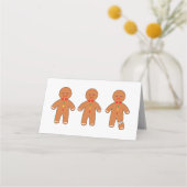 Kerst peperkoek mannen plaatskaartje (Achterkant)