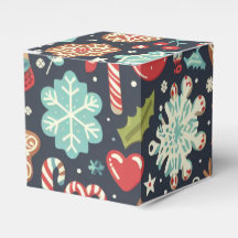 Kerst peperkoek naadloos patroon