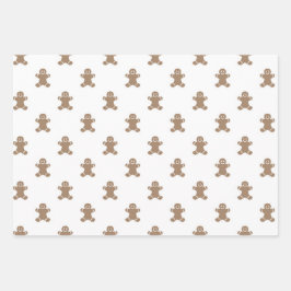 Kerst peperkoek rendier rode snoep Canes Inpakpapier Vel