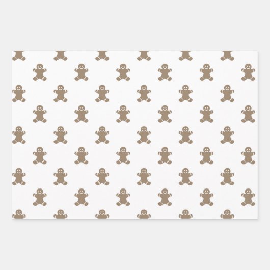 Kerst peperkoek rendier rode snoep Canes Inpakpapier Vel (Voorkant)