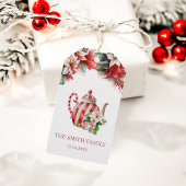 Kerst Pepermunt Cups Tea Party Favorieten Cadeaulabel