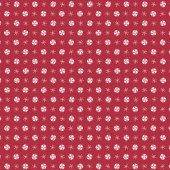 Kerst Pepermunt Snowflake Polka Dot Cadeaupapier