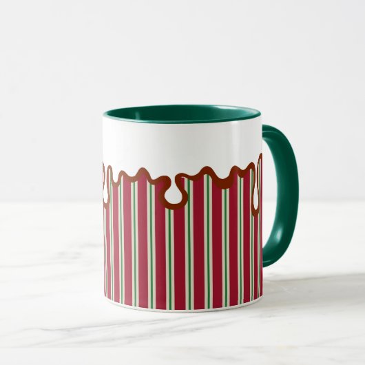 Kerst Peppermint Mok (Voorkant rechts)