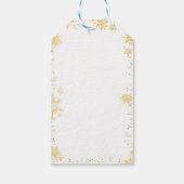 Kerst Peppermint Sneeuwbal Gift Tags Cadeaulabel (Achterkant)