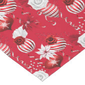 Kerst Peppermunt Print Medium Tafelloper (Hoek)
