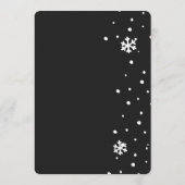 Kerst Personeelsfeest Kaart (Achterkant)