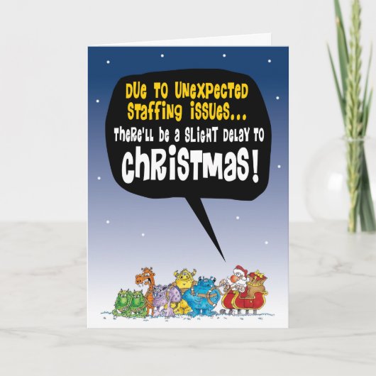 Kerst personeelszaken 2019 kaart (Voorkant)