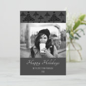 Kerst Persoonlijke Aangepaste Vakantie Fotokaart Feestdagenkaart (Staand voorkant)