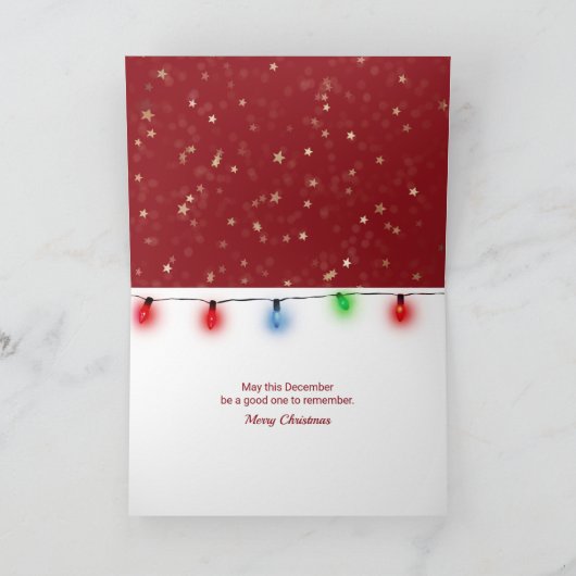 Kerst Perzische kitten in een geschenkdoos Feestdagen Kaart (Binnen)