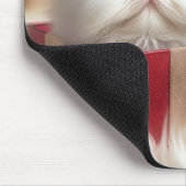 Kerst Perzische kitten in een geschenkdoos Muismat (Hoek)