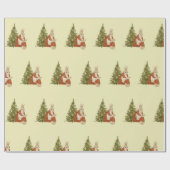 Kerst Peter Rabbit  Cadeaupapier (Vlak)