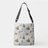 Kerst Peter Rabbit  Crossbody Tas (Voorkant)