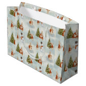 Kerst Peter Rabbit  Groot Cadeauzakje (Achterkant Gekanteld)