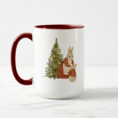 Kerst Peter Rabbit Mok (Links)