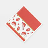 Kerst Petten en wanten Servet (Hoek)