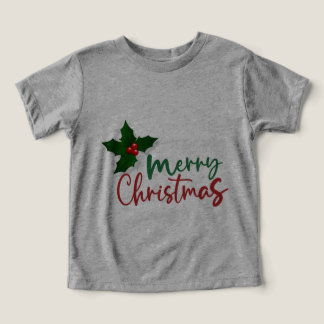 Kerst Peuters Grijs Shirt