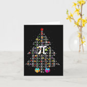 Kerst Pi Grappige Wiskunde Pi Dag Kerst Tr Kaart (Gele Bloem)