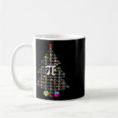 Kerst Pi Grappige Wiskunde Pi Dag Kerst Tr Koffiemok (Links)