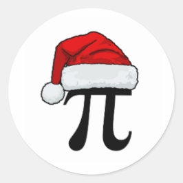 Kerst Pi Stickers
