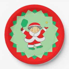 Kerst Picklebal Feestje Papieren Bordje