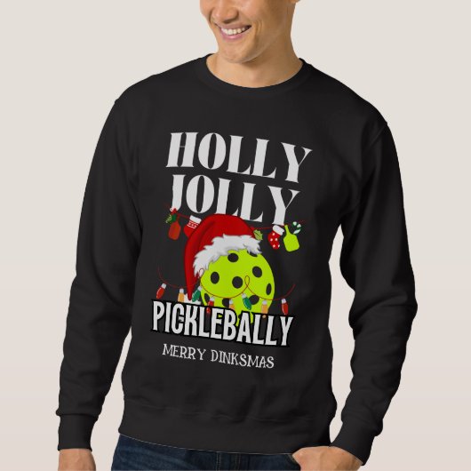 KERST PICKLEBALL Feest Trui (Voorkant)